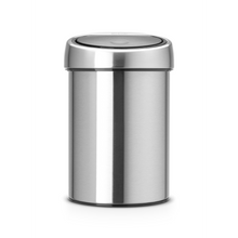 Load image into Gallery viewer, Brabantia Soft Touch Bin, 3 Liters - Matt Steel