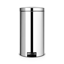 Load image into Gallery viewer, Brabantia Pedal Bin Silent, 45 liters - Brilliant Steel