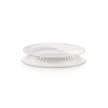 Load image into Gallery viewer, Lekue Reusable Flexible Silicone Lid, 15 - 18cm Diameter - Translucent White