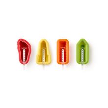Load image into Gallery viewer, Lekue Iconic Ice Lollies Mold - Set of 4, all for ice lollies.