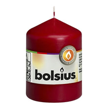 Load image into Gallery viewer, Bolsius Unscented Pillar Candle 80/58mm - Available in different colors