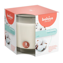 Load image into Gallery viewer, Bolsius True Scents Fresh Cotton Candle in Glass, Scented - Available in different sizes