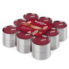 Load image into Gallery viewer, Bolsius True Glow Winter Spice Tealight Candles, Scented - Pack of 18