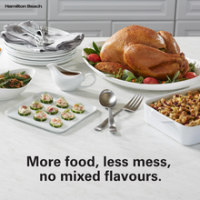 Load image into Gallery viewer, Hamilton Beach Digital Dual Air Fryer Oven with 8-in-1 Cooking Modes - 5.3L + 3.2L, 1700W