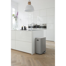 Load image into Gallery viewer, Brabantia Bo Pedal Bin - 60 Liters, Mineral Concrete Grey