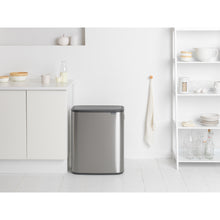 Load image into Gallery viewer, Brabantia Bo Touch Bin, 60L - Matt Steel Fingerprint Proof