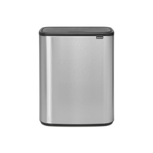 Load image into Gallery viewer, Brabantia Bo Touch Bin, 60L - Matt Steel Fingerprint Proof
