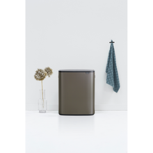 Load image into Gallery viewer, Brabantia Bo Touch Bin, 60L - Platinum