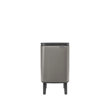 Load image into Gallery viewer, Brabantia Bo Hi Waste Bin, 4L - Platinum