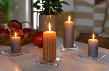 Load image into Gallery viewer, Bolsius Glass Square Candle Plate - 100/100mm
