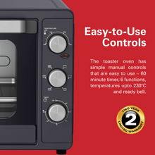 Load image into Gallery viewer, Hamilton Beach Convection Toaster Oven with Rotisserie Grill, 55 Liters - 2200W