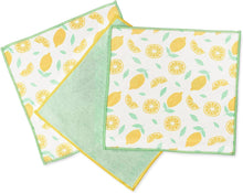 Load image into Gallery viewer, Full Circle Renew All-Purpose Recycled Microfiber Cloths - Set of 3, Citrus Print