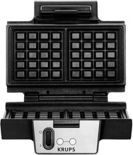 Load image into Gallery viewer, Krups Double Waffle Iron, Non-Stick - 850W
