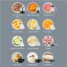 Load image into Gallery viewer, Hamilton Beach 11 in 1 Food Processor - 3.5L, 1000W