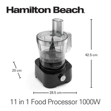 Load image into Gallery viewer, Hamilton Beach 11 in 1 Food Processor - 3.5L, 1000W