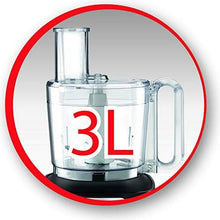 Load image into Gallery viewer, Moulinex Compact DoubleForce Multifunctional Food Processor - 3 Liters, 800W