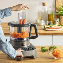 Load image into Gallery viewer, Moulinex DoubleForce Multifunctional Digital Food Processor - 3 Liters, 1000W, Grey