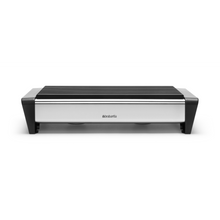 Load image into Gallery viewer, Brabantia Food Warmer - 2 Burners, Matt Steel