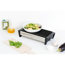 Load image into Gallery viewer, Brabantia Food Warmer - 2 Burners, Matt Steel