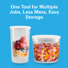 Load image into Gallery viewer, Hamilton Beach Turbo Boost Hand Blender with chopper, whisker, beaker - 700ml, 600W