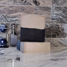 Load image into Gallery viewer, Sopo Handmade Charcoal & Honey Soap, Cold Process for Face & Body - 1 piece