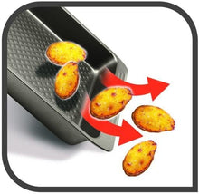 Load image into Gallery viewer, Tefal Easy Grip Bakeware Set of 3: Mini Muffins x 12, Baking Tray 29,5x41 & Springform 25cm