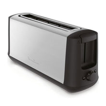 Load image into Gallery viewer, Moulinex Subito Toaster (Slim), 1 Slice - 1000W, Black/Chrome