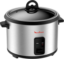 Load image into Gallery viewer, Moulinex Easy Cook Rice Cooker with Steam Basket - 1.8 Liters, 540W