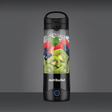 Load image into Gallery viewer, Nutribullet Portable Blender with Handled Sip Lid, 475mL - 100W, Black