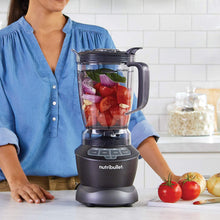 Load image into Gallery viewer, Nutribullet Full Size Blender + Combo Multi-Function High Speed Blender, Mixer System with Nutrient Extractor, Smoothie Maker, Dark Grey - 7 Piece Accessories, 1000 Watts