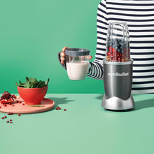 Load image into Gallery viewer, Nutribullet Multi-Function High Speed Blender, Mixer System with Nutrient Extractor, Smoothie Maker, Grey - 6 Piece Accessories, 600 Watts