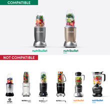 Load image into Gallery viewer, Nutribullet Multi-Function High Speed Blender, Mixer System with Nutrient Extractor, Smoothie Maker, Grey - 8 Piece Accessories, 600 Watts