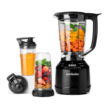 Load image into Gallery viewer, Nutribullet Smart Touch Blender Combo with Intelligent Program, 3 Blending Speeds & Pulse Control, High Speed Blender, Smoothie Maker, Black - 8 Accessories, 1500 Watts