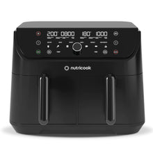 Load image into Gallery viewer, Nutricook Air Fryer Duo 2, Digital Control Panel Display, 6 Preset Programs with Built-In Preheat Functions - 8.5L, 2400W