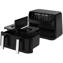 Load image into Gallery viewer, Nutricook Air Fryer Duo Flexzone - 8.5L, 2400W, disassembled.