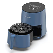 Load image into Gallery viewer, Nutricook Air Fryer Mini 2, 8 Preset Functions with Preheat Function, Digital Display, 3.3L - Bleu - 1500W, open.