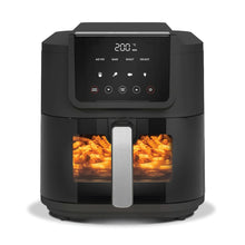Load image into Gallery viewer, Nutricook Air Fryer Slim, 5 Main Programs - Air Fry, Bake, Roast, Reheat, Dehydrate - 5 Liters, 1700W, front view.