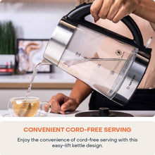 Load image into Gallery viewer, Nutricook Electric Glass Kettle, Double-Wall Heavy Duty - 1.7 Liters