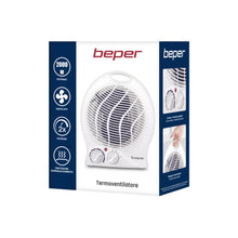 Load image into Gallery viewer, Beper Fan Heater with 2 Speeds - White