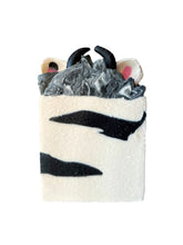 Load image into Gallery viewer, Sopo Handmade Zebra Soap, Cold Process for Face & Body - 1 piece