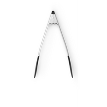 Load image into Gallery viewer, Brabantia Profile Non-stick Kitchen Tongs - Matt Steel