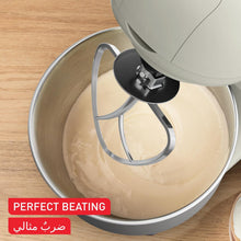 Load image into Gallery viewer, Moulinex Charlotte Kitchen Stand Mixer with 3 Accessories - 4.8 Liters, 800W