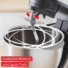 Load image into Gallery viewer, Moulinex Charlotte Kitchen Stand Mixer with 3 Accessories - 4.8 Liters, 800W
