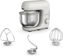Load image into Gallery viewer, Moulinex Charlotte Kitchen Stand Mixer with 3 Accessories - 4.8 Liters, 800W