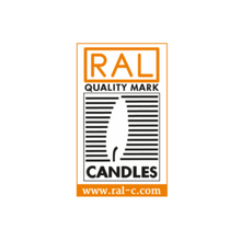 Load image into Gallery viewer, RAL quality mark candles.