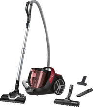 Load image into Gallery viewer, Rowenta Silence Force Cyclonic Bagless Vacuum Cleaner, Corded - Red, 750W
