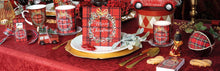 Load image into Gallery viewer, Ambiente Christmas Plaid Red Napkins - Available in 2 sizes