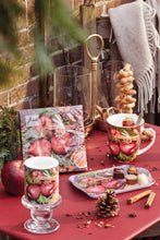 Load image into Gallery viewer, Ambiente Melamine Tray Winter Apples - 13x21cm