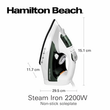 Load image into Gallery viewer, Hamilton Beach Steam Iron Non Stick - 2200W