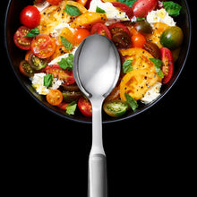 Load image into Gallery viewer, Lifestyle image of OXO Good Grips Serving Spoon - Stainless Steel.